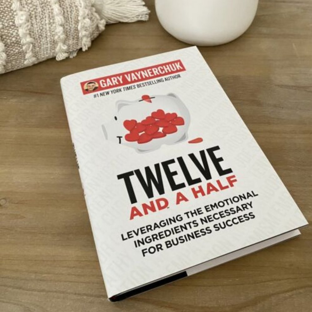 Twelve and a Half Book By Gary Vaynerchuk (Gary Vee) - Hardcover Version, NEW!